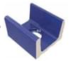 Плитка VitrA Pool Ral 5002 Cobalt Blue Low Water Level Overflow Wide Channel With Outlet Glossy 12.5x25 см, поверхность глянец