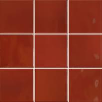 Плитка VitrA Retromix Lava Red Glossy 10x10 10x10 см, поверхность глянец