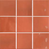 Плитка VitrA Retromix Terra Rossa Glossy (Nn) 10x10 10x10 см, поверхность глянец
