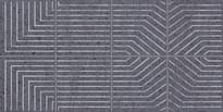 Плитка VitrA Stix Black Scored Decor Mix Matt 30x60 см, поверхность матовая, рельефная