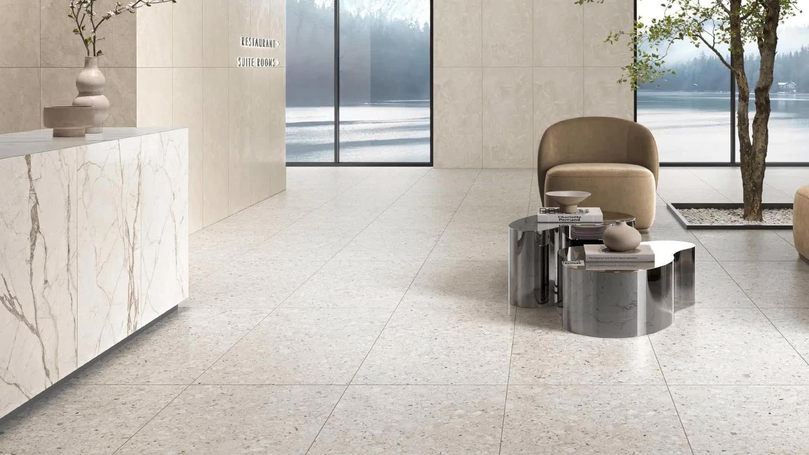 керамогранит фабрики Vitra коллекция BiancoRomano