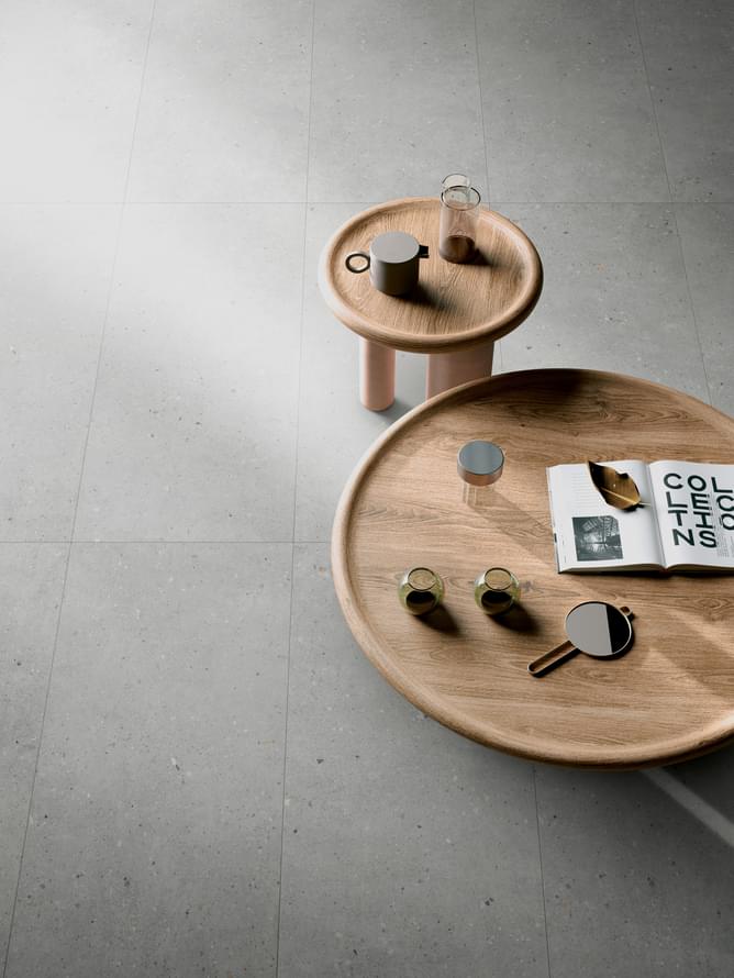 керамогранит фабрики Vitra коллекция Flakecement