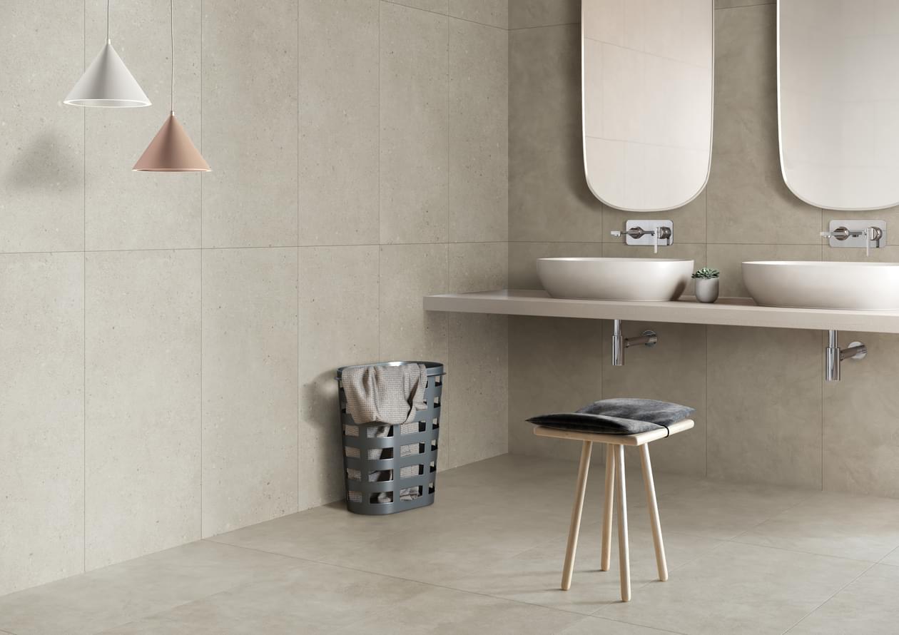 керамогранит фабрики Vitra коллекция Flakecement