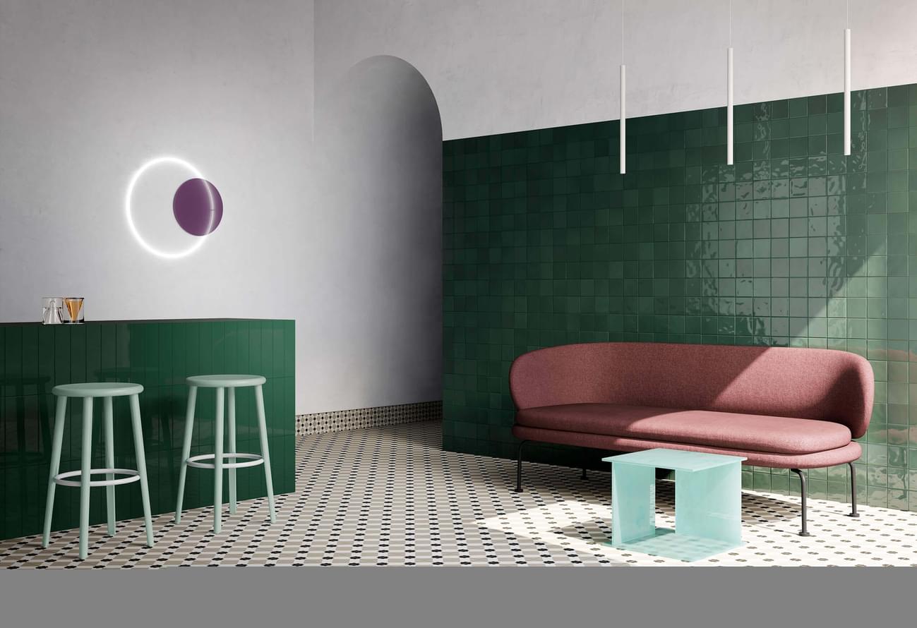 керамогранит фабрики Vitra коллекция Retromix