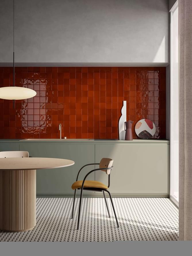 керамогранит фабрики Vitra коллекция Retromix