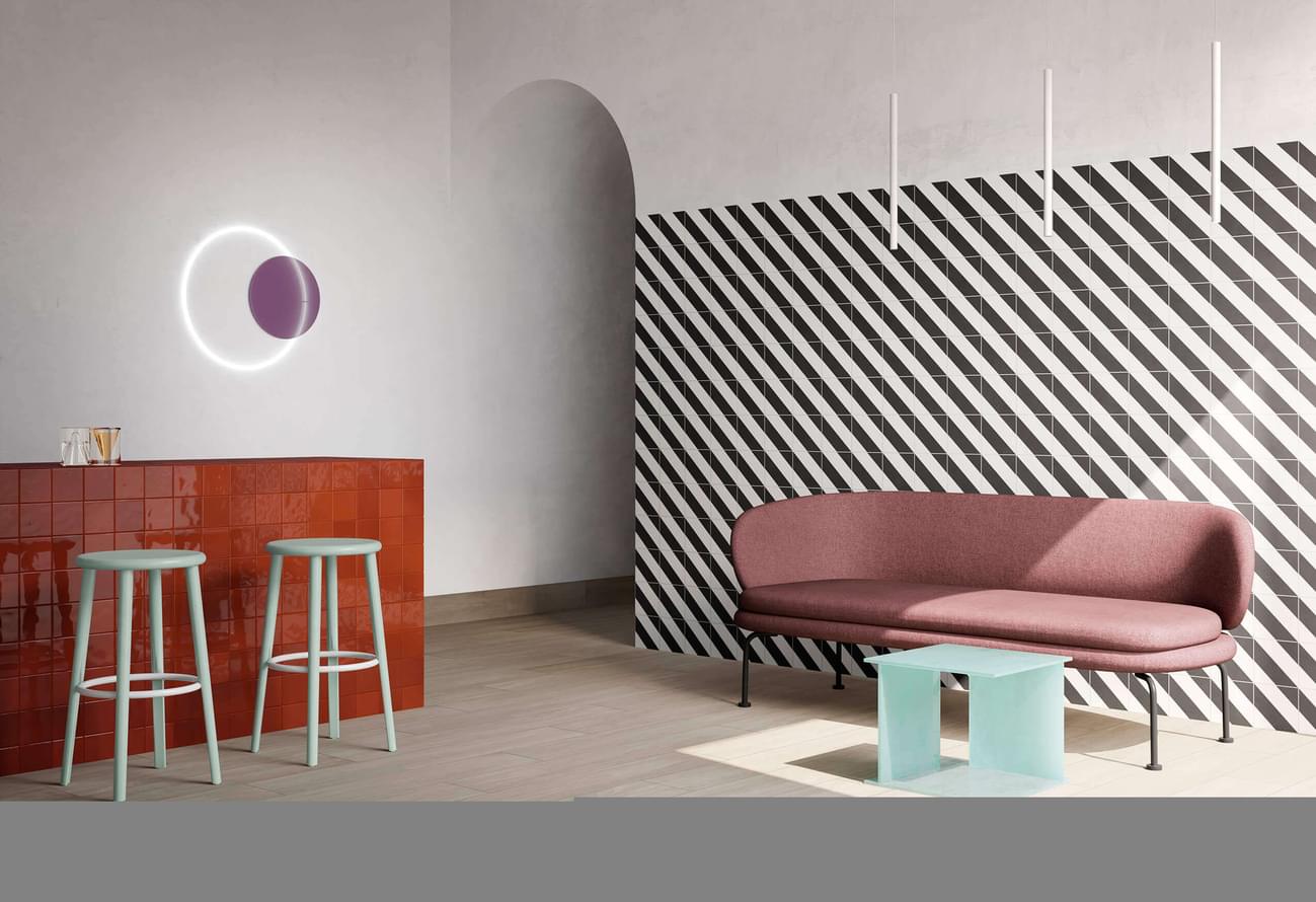 керамогранит фабрики Vitra коллекция Retromix