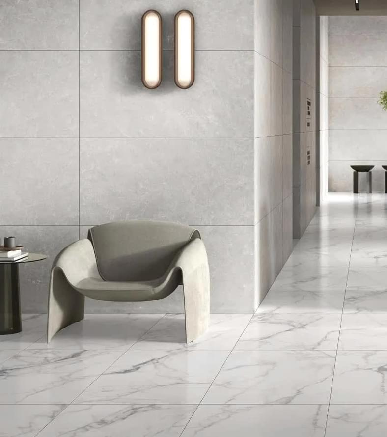 керамогранит фабрики Vitra коллекция Statuario