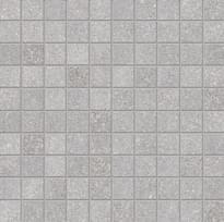 Плитка Viva Dotcom Mosaico 3x3 Grey Naturale 30x30 см, поверхность матовая, рельефная