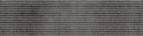 Плитка Viva Dotcom Ruled Dark Naturale 30x120 см, поверхность матовая, рельефная