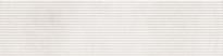 Плитка Viva Dotcom Ruled White Naturale 30x120 см, поверхность матовая, рельефная