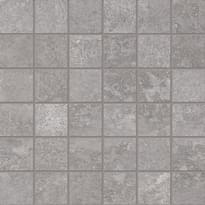 Плитка Viva Heritage Mosaico 5x5 Grey 30x30 см, поверхность матовая, рельефная