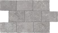 Плитка Viva Heritage Mosaico Major Grey 30x45 см, поверхность матовая, рельефная