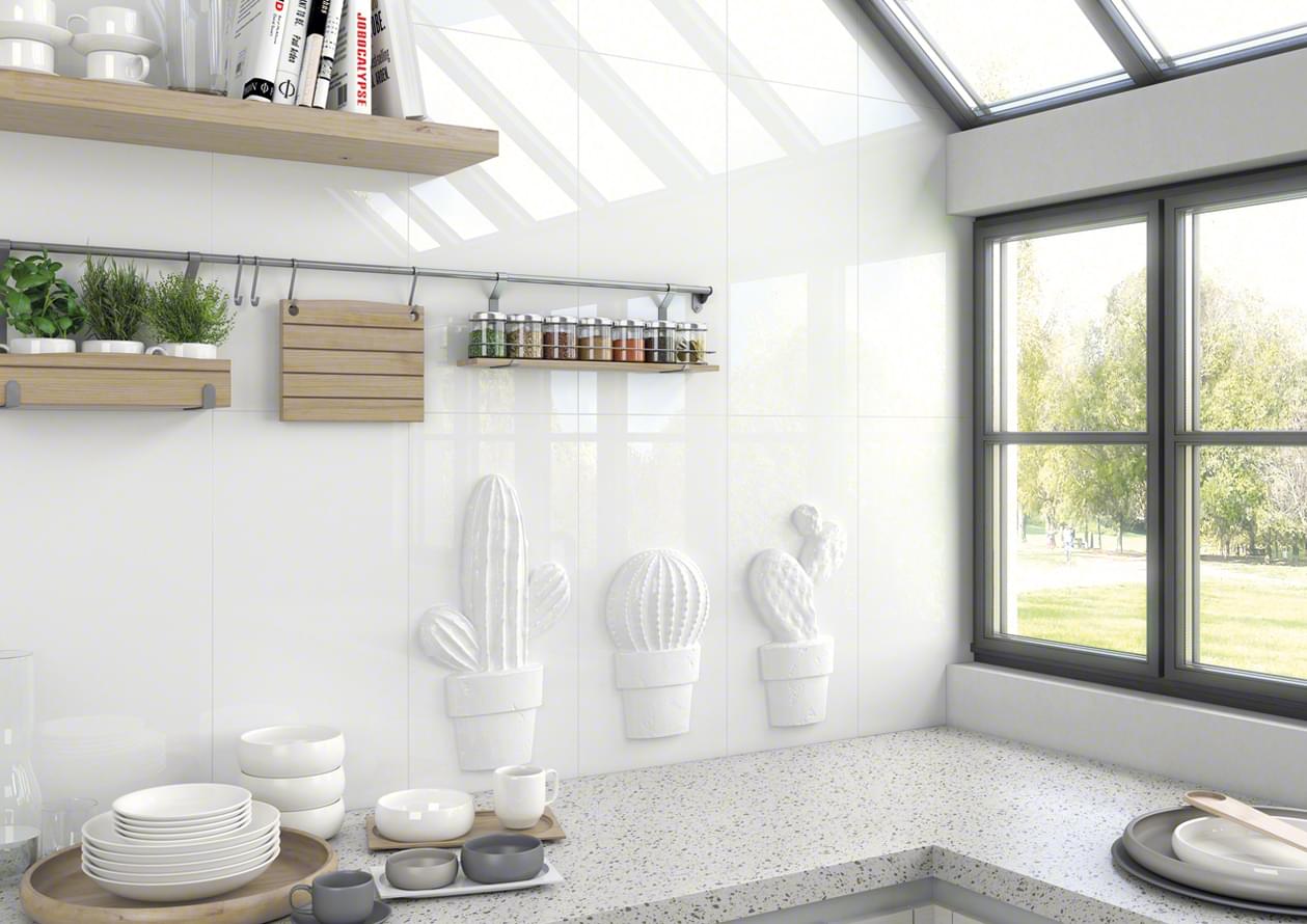 керамика фабрики Vives коллекция Blanco Brillo