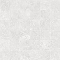 Плитка Vives Lambda Mosaico Blanco Antideslizante 30x30 см, поверхность матовая, рельефная