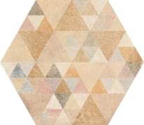 Плитка Vives Laverton Hexagono Benenden Multicolor 23x26.6 см, поверхность матовая