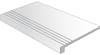 Плитка Vives Rift Gradone Blanco 60x60 см, поверхность матовая