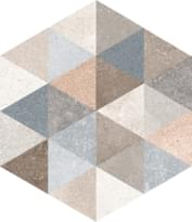 Плитка Vives Rift Hexagono Fingal 23x26.6 см, поверхность матовая