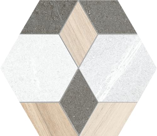 Vives Seine Hexagono Mayeix Multicolor 23.3x26.8