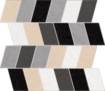 Плитка Vives Seine Mosaico Loing Multicolor 30x30 см, поверхность матовая