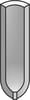 Плитка Vogue Interni Granata Cod. G 2.5x10 см, поверхность полуматовая