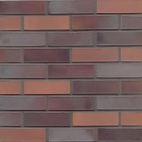 Плитка Westerwalder Klinker Klinker Brick Blaurot-Bunt Df 5.2x24 см, поверхность матовая, рельефная