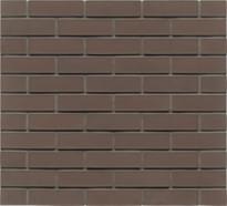 Плитка Westerwalder Klinker Klinker Brick Braun Nf 7.1x24 см, поверхность матовая, рельефная