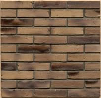 Плитка Westerwalder Klinker Klinker Brick Grau Nuanciert Kohle Spezial Nf 7.1x24 см, поверхность матовая, рельефная