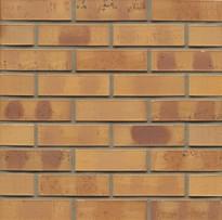 Плитка Westerwalder Klinker Klinker Brick Hellbraun-Bunt Kohle Df 5.2x24 см, поверхность матовая, рельефная