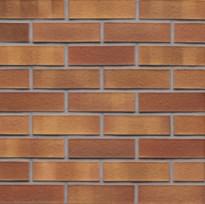 Плитка Westerwalder Klinker Klinker Brick Herbstlaub Df 5.2x24 см, поверхность матовая, рельефная