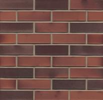 Плитка Westerwalder Klinker Klinker Brick Naturrot Edelglanz Df 5.2x24 см, поверхность матовая, рельефная