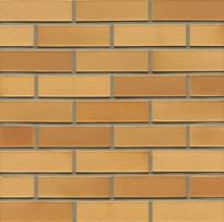 Плитка Westerwalder Klinker Klinker Brick Niederlausitzer Gelb Edelglanz Hf 4x24 см, поверхность матовая, рельефная
