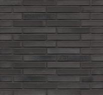 Плитка Westerwalder Klinker Klinker Brick Schwarz-Bunt Edelglanz Df 5.2x24 см, поверхность матовая, рельефная