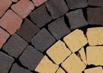 Плитка Westerwalder Klinker Klinker Paving Stones Mosaik 1 12x25 см, поверхность матовая