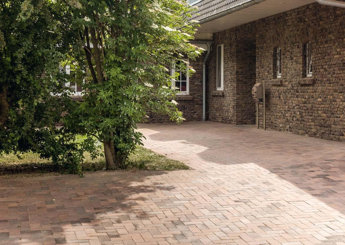 клинкер фабрики Westerwalder Klinker коллекция Klinker Paving Stones