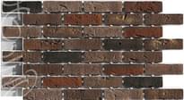 Плитка White Hills Термопанели Лондон Брик Ппс100 T304-60 65.2x114 см, поверхность матовая, рельефная