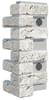 Плитка White Hills Термопанели Лондон Брик Ппс100 Угол 65.2x35 T300-00 65.2x37 см, поверхность матовая, рельефная