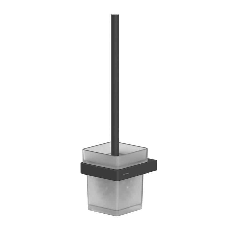 Плитка Whitecross Cubo Ершик CUBO подвесной стекло черный матовый  поверхность матовая