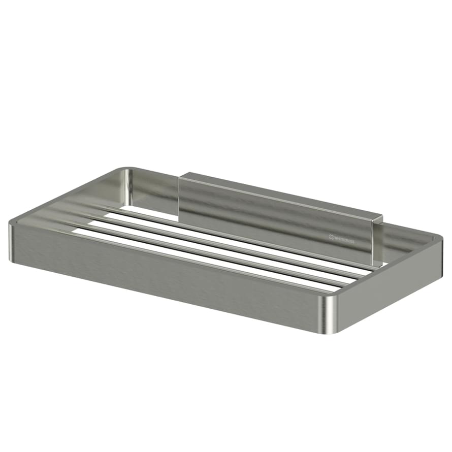 Плитка Whitecross Cubo Мыльница CUBO подвесная никель  поверхность брашированная