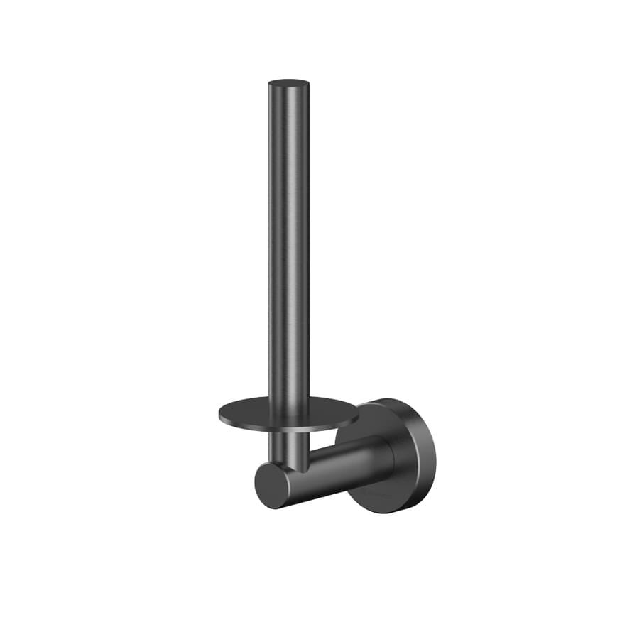 Плитка Whitecross Ergo Держатель запасного рулона туалетной бумаги ERGO оружейная сталь  поверхность брашированная