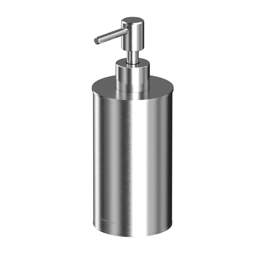 Плитка Whitecross Ergo Дозатор для жидкого мыла ERGO настольный никель  поверхность брашированная