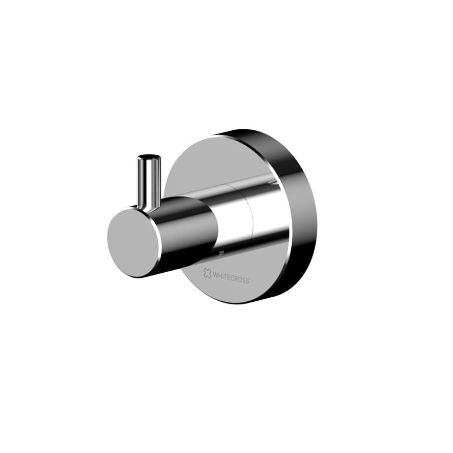 Плитка Whitecross Ergo Крючок ERGO одинарный хром  поверхность глянец