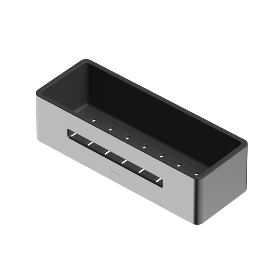 Плитка Whitecross Ergo Полка для душа ERGO никель  поверхность брашированная