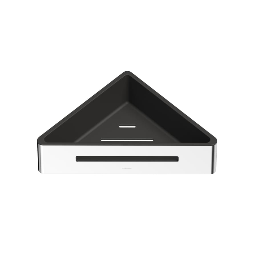 Плитка Whitecross Ergo Полка для душа ERGO угловая хром  поверхность глянец