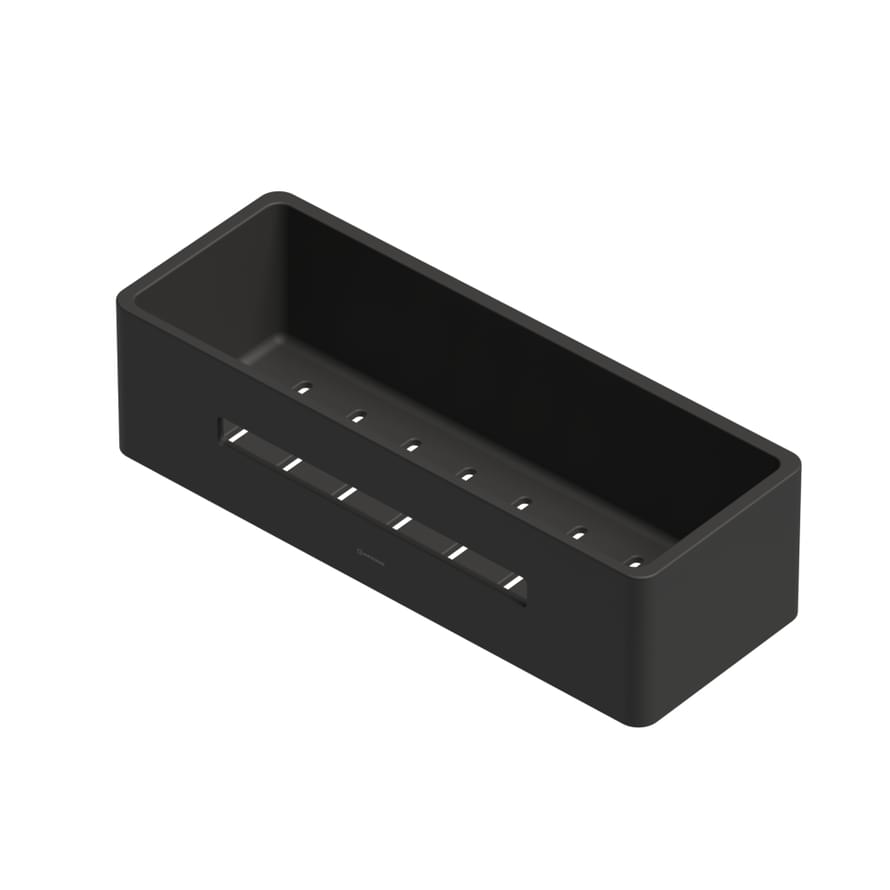 Плитка Whitecross Ergo Полка для душа ERGO черный матовый  поверхность матовая