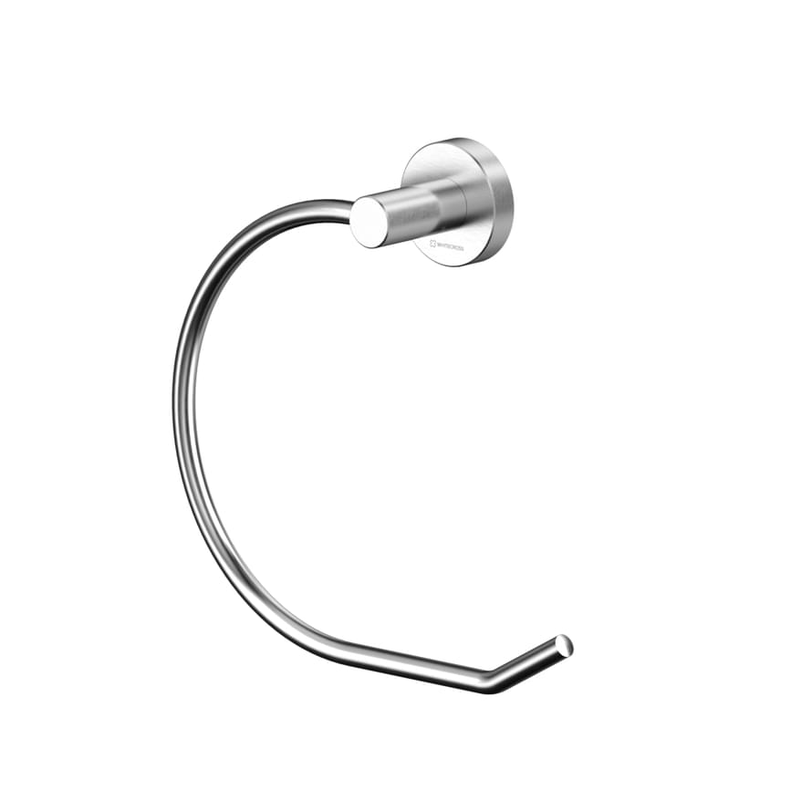 Плитка Whitecross Ergo Полотенцедержатель ERGO кольцо никель  поверхность брашированная
