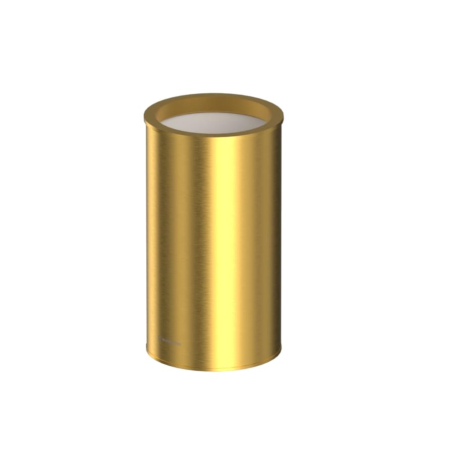 Плитка Whitecross Ergo Стакан ERGO настольный золото брашированное  поверхность брашированная