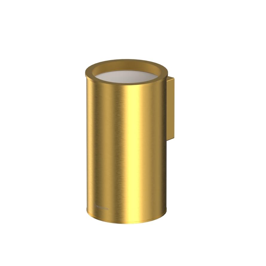 Плитка Whitecross Ergo Стакан ERGO подвесной золото брашированное  поверхность брашированная