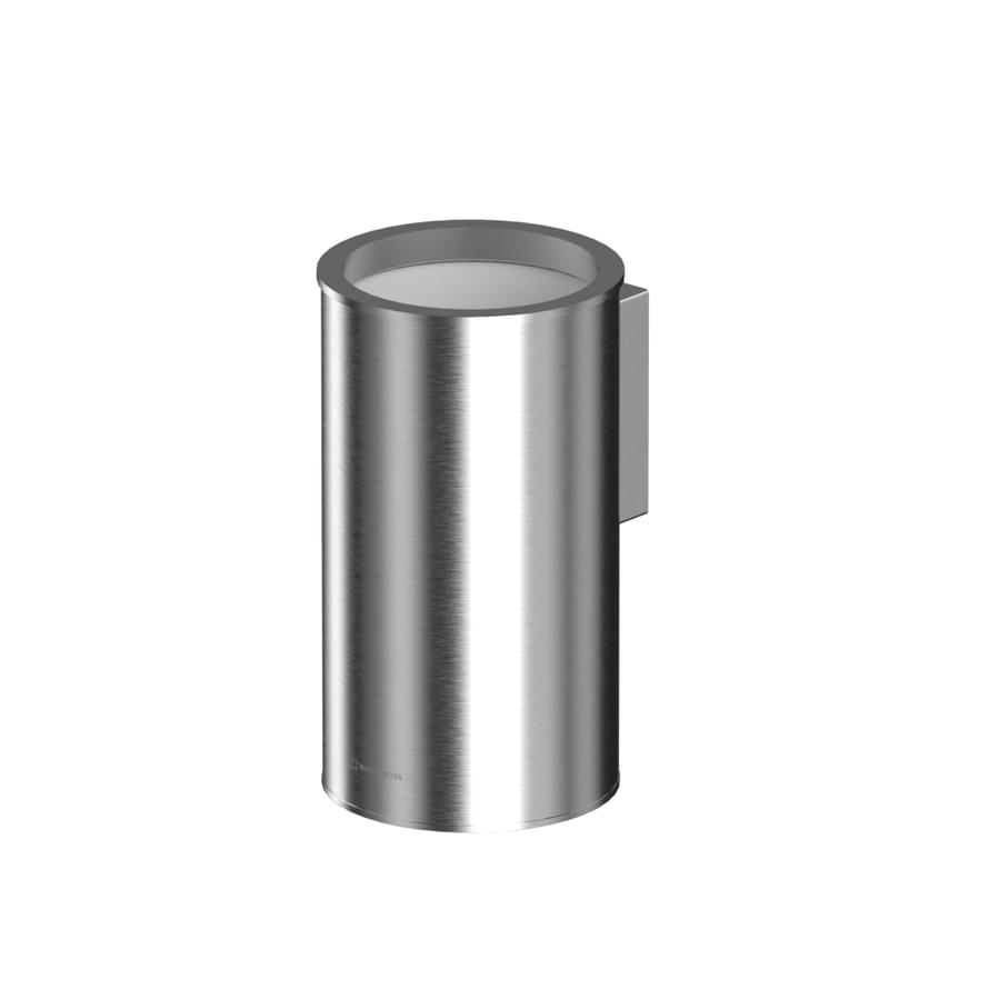 Плитка Whitecross Ergo Стакан ERGO подвесной никель  поверхность брашированная