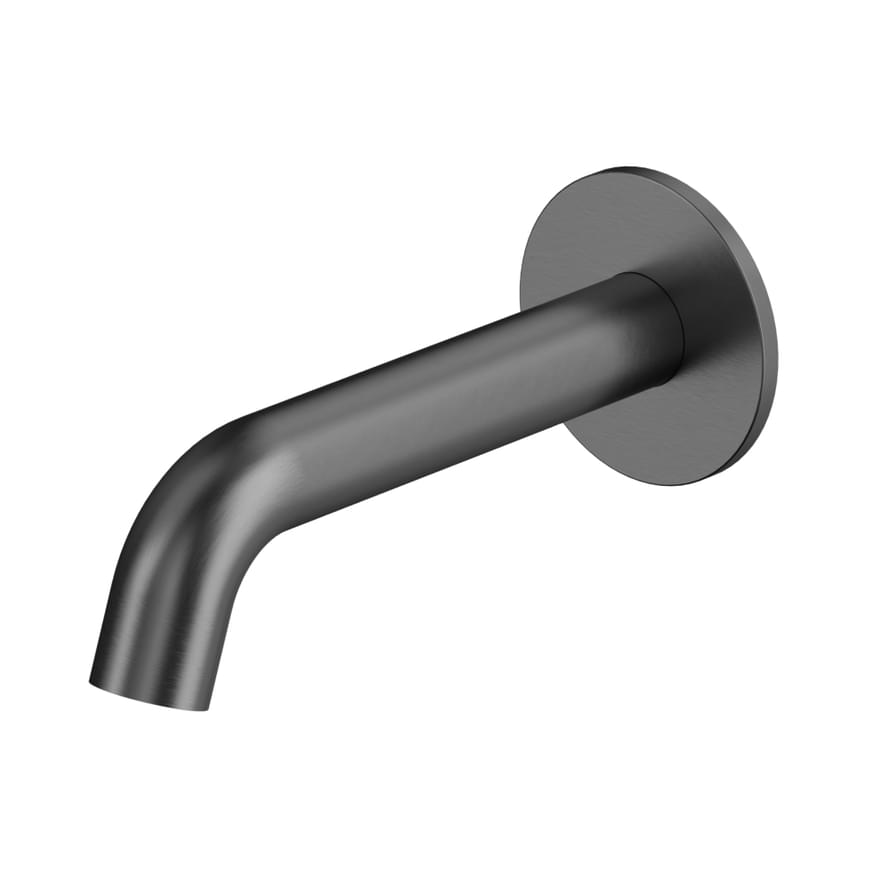 Плитка Whitecross Y Излив настенный 164 мм антрацит  поверхность брашированная