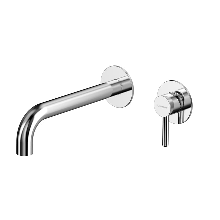 Плитка Whitecross Y Смеситель Y для раковины настенный хром  поверхность глянец